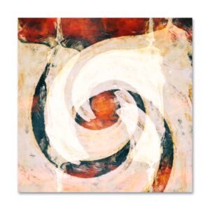 Nordauge - Wandbild Kunst 70x70cm