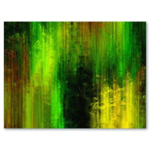 Der Mann in der Matrix - Wandbild Kunst Leinwand Poster